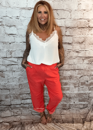 Plain magic trousers best fits 22-26