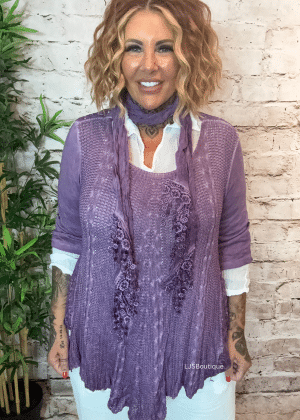 Gypsy Lee layered 3 piece top best fits 12-20