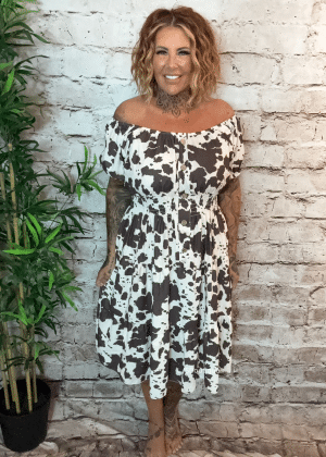 Ingrid Bardot dress best fits 14-22