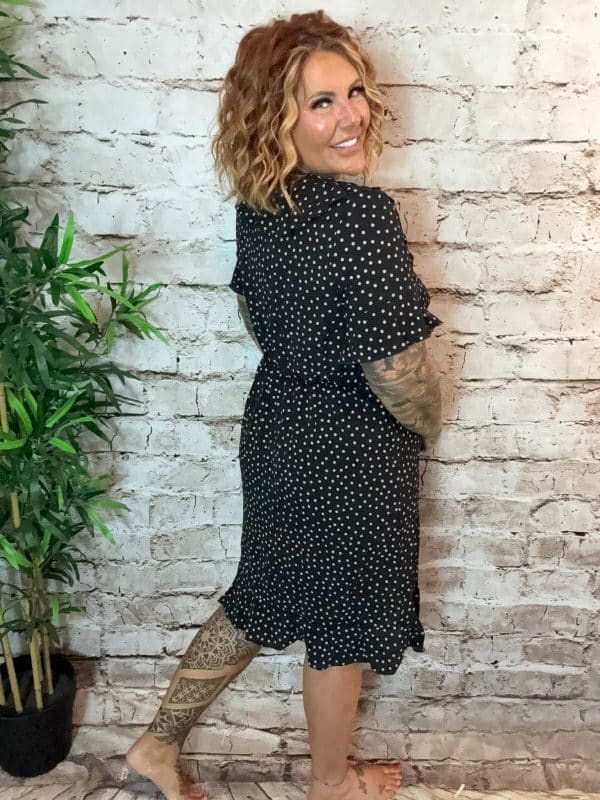 Spotty dotty wrap dress Restocked - Image 7