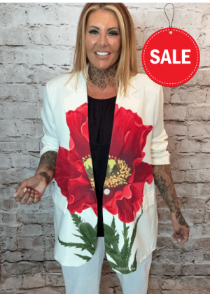 Opium blazer best fits 16-24 "No Returns On Sale Items"