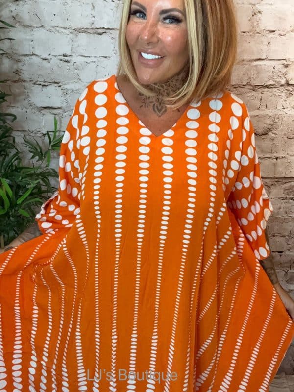 Simone Kaftan Dress best fits 14-22 - Image 3