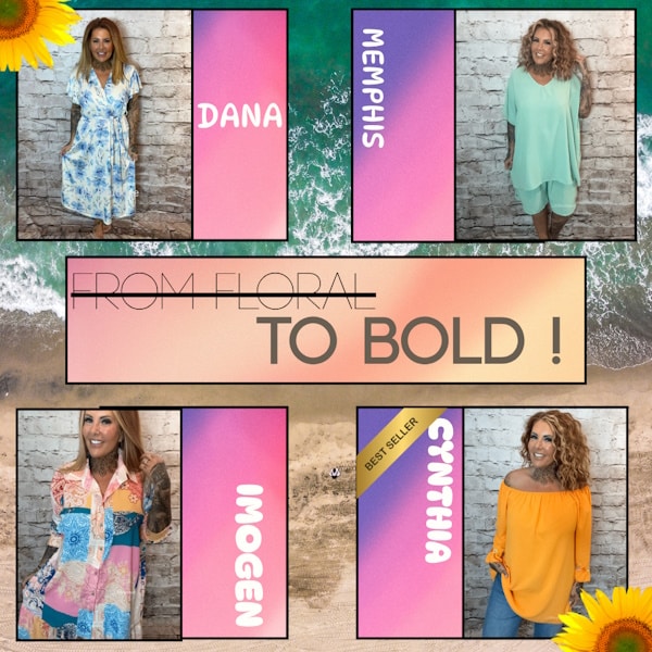 From Floral To Bold
