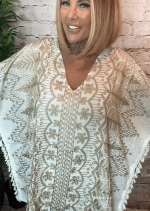 Lainey Kaftan ( Free size)