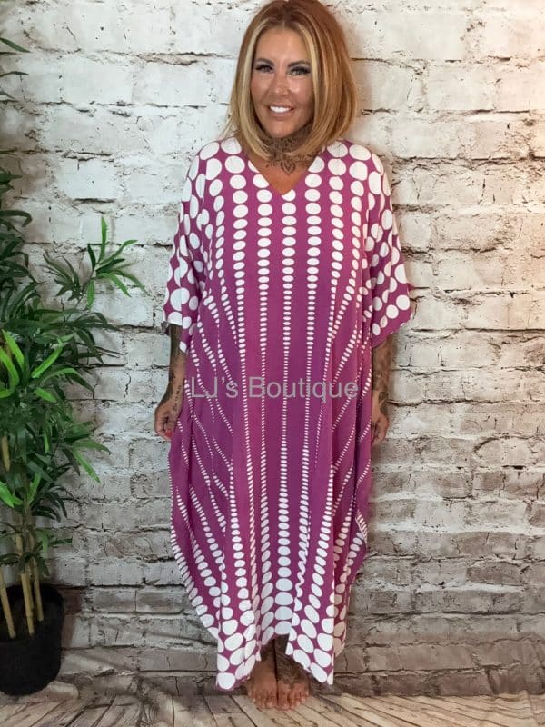 Simone Kaftan Dress best fits 14-22 - Image 4