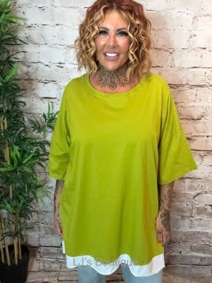Nicola round-neck T-shirt - Best fits 16-24