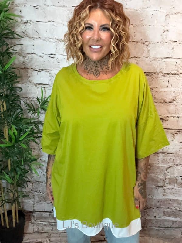 Nicola round-neck T-shirt - Best fits 16-24