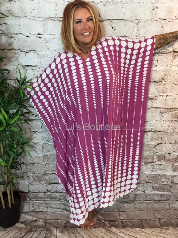 Simone Kaftan Dress best fits 14-22 - Image 5