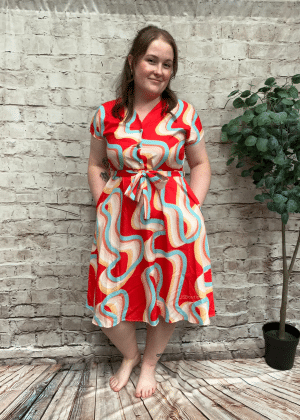 Cosmic midi Dress best fits 10-14 NO RETURNS ON SALE ITEMS