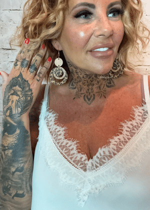 389 Animal print earrings
