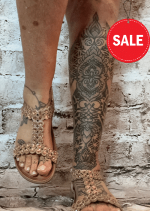 312 Daniella gold sandals No returns on sale items