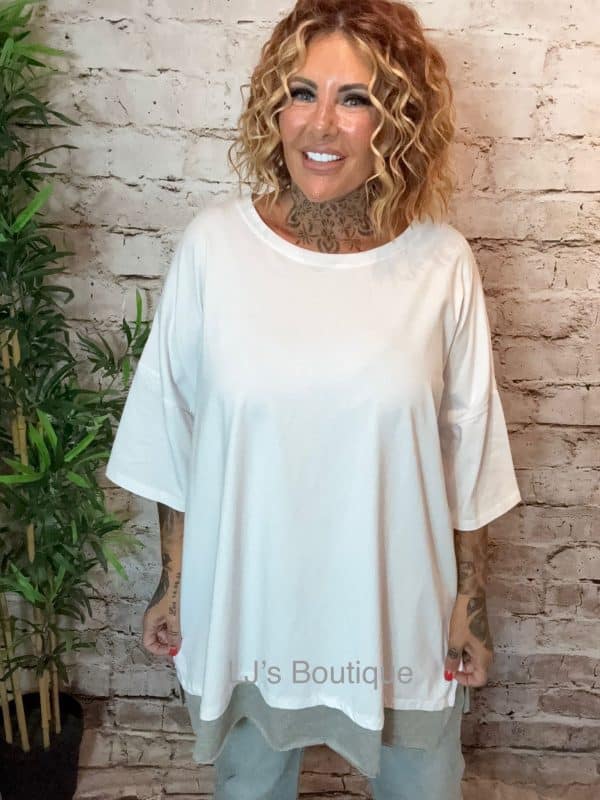 Nicola round-neck T-shirt - Best fits 16-24 - Image 4