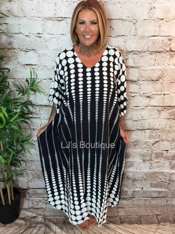 Simone Kaftan Dress best fits 14-22 - Image 6