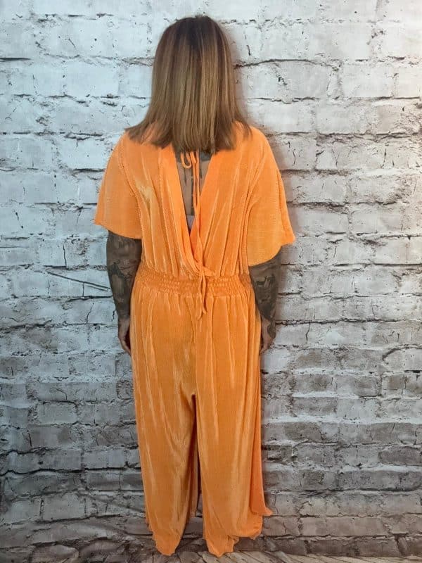 Elliana pleated jumpsuit best fits 16-24 - Image 4
