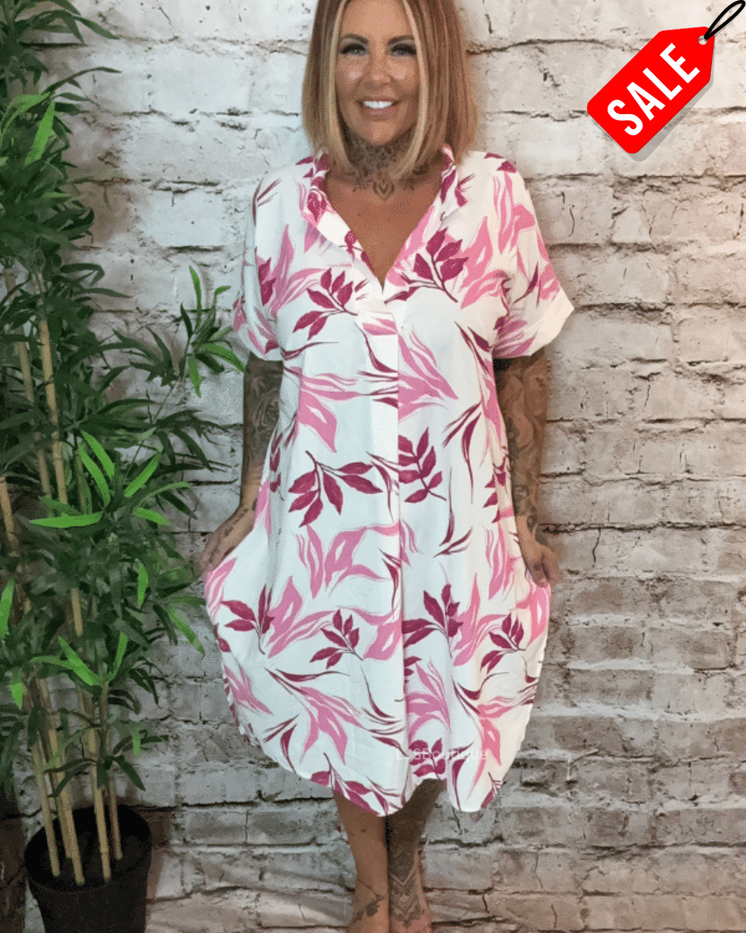 Natasha TUNIC/dress best fits 16-24