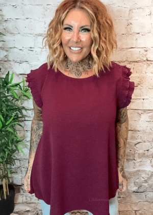 Courtney top - best fits 12-18