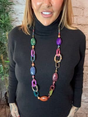 904 Multi-coloured necklace