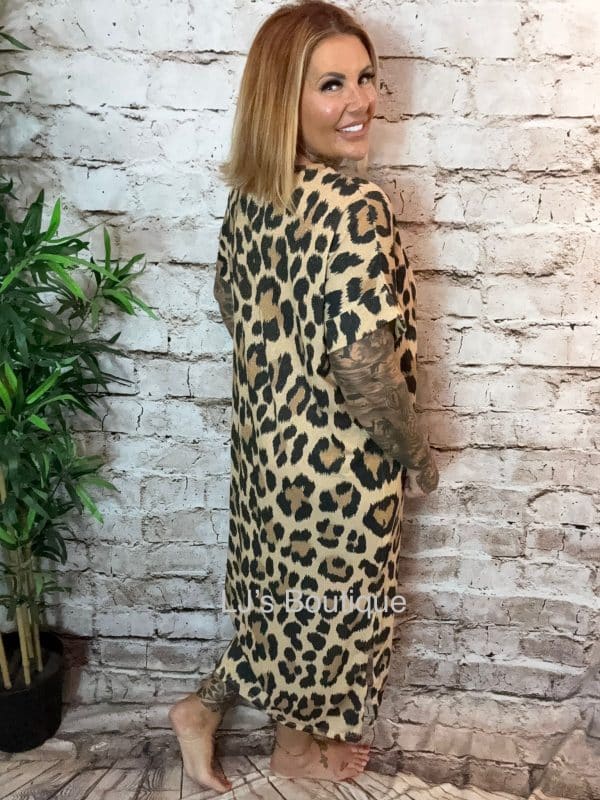 Wild Animal print Dress Best Fits 16–22 - Image 2