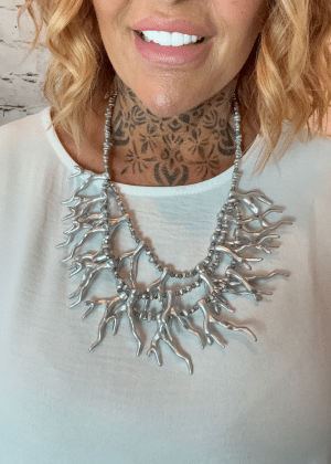 526 Silver necklace