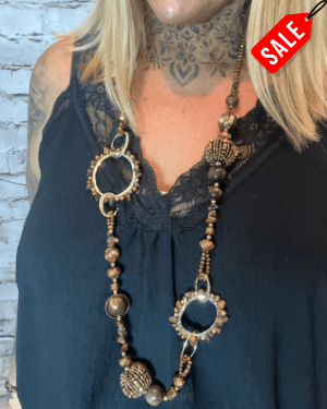 229 Bronze Necklace NO RETURNS ON SALE ITEMS