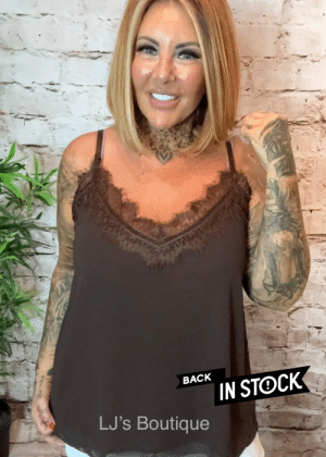 Charlie (smaller) vest top best fits 12-18