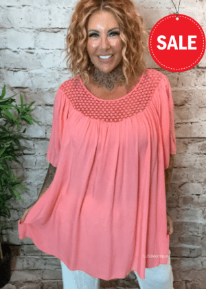 Halley Top - best fits size 16-26 “No Returns On Sale Items”