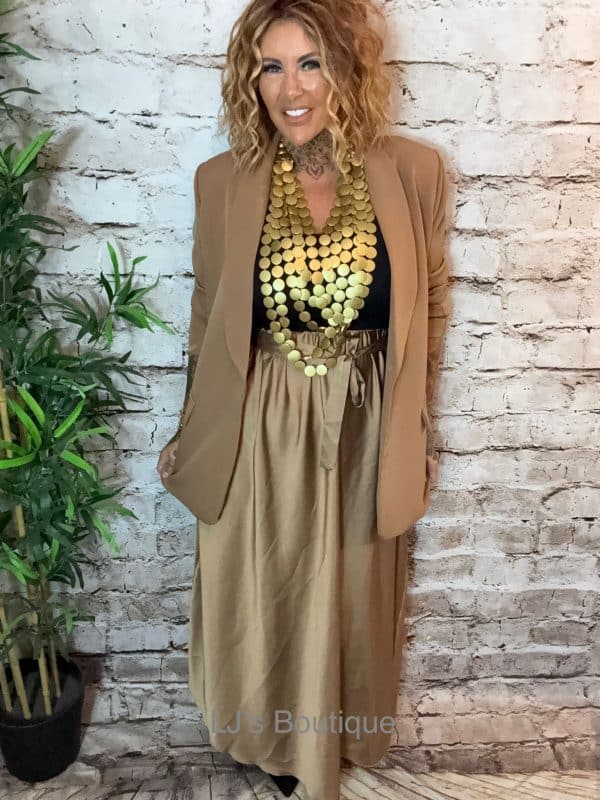 Willow Belted Maxi Skirt Best Fits 14-22 - Image 6