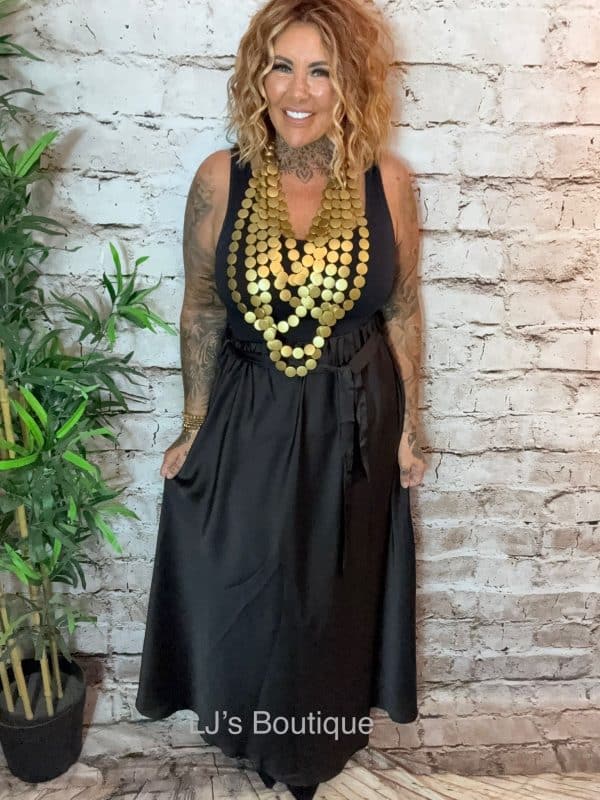 Willow Belted Maxi Skirt Best Fits 14-22 - Image 2
