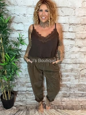 Nyla (larger size) rubber feel animal pants best fits 14-22