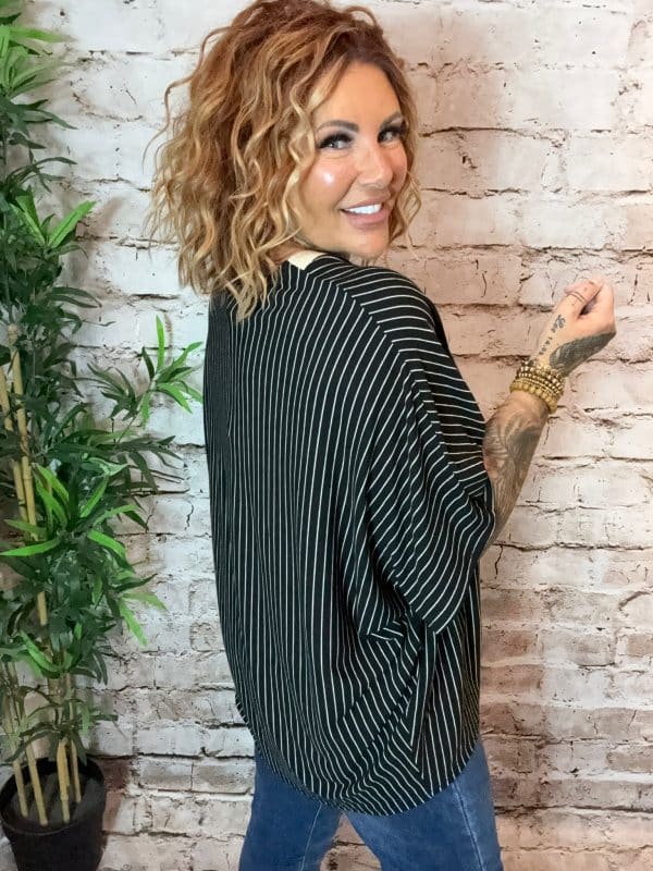 The Sloane Stripe Top Best Fits  16-24 - Image 2