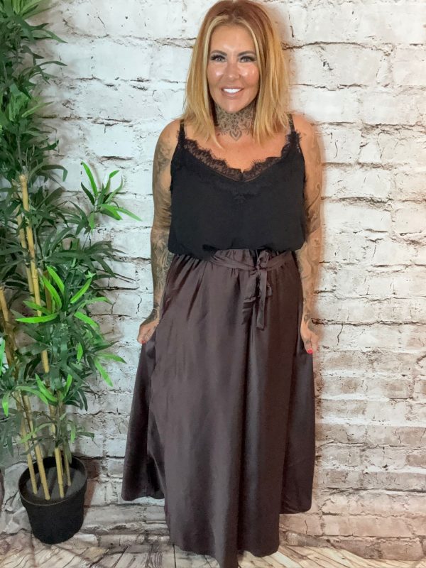 Willow Belted Maxi Skirt Best Fits 14-22 - Image 13