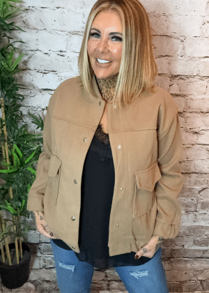 Hattie bomber Jacket best fits 12-18