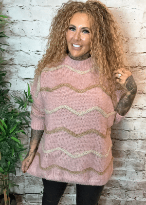 Selena chunky knit Jumper best fits 16-26