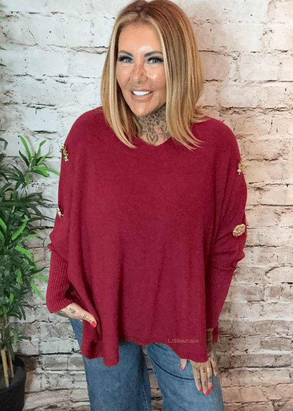 Eve Batwing jumper best fits 16-24 - Image 11