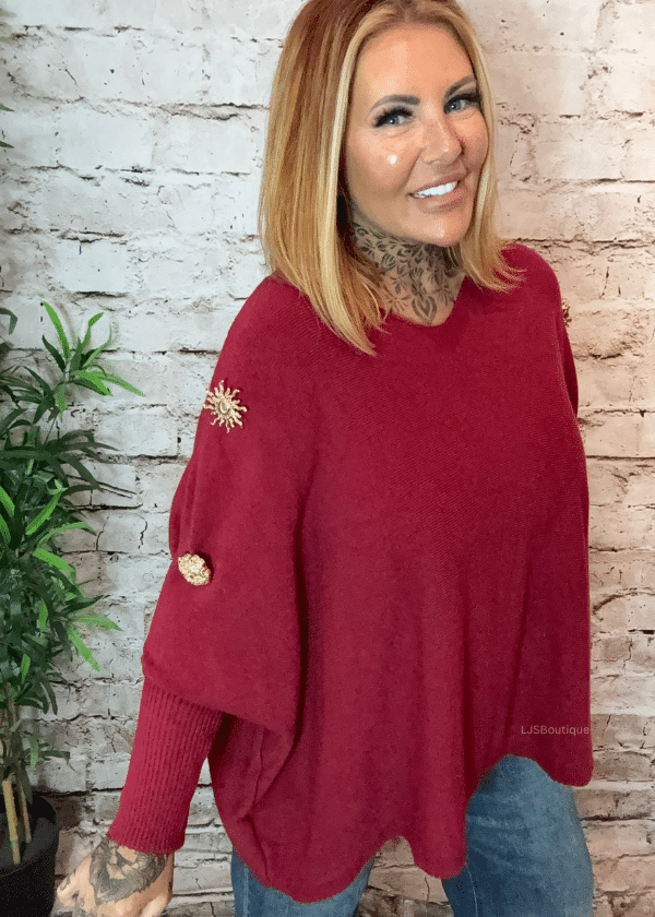 Eve Batwing jumper best fits 16-24 - Image 12