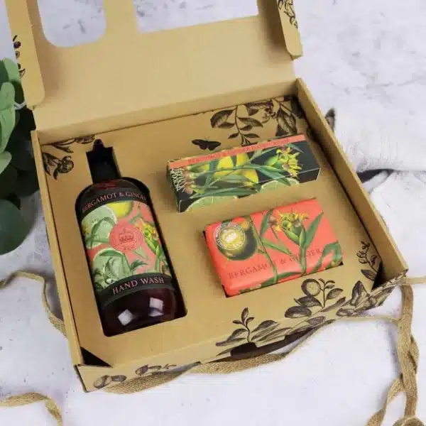 655-Bergamot and Ginger Essential Hand Care Gift Box - Image 2