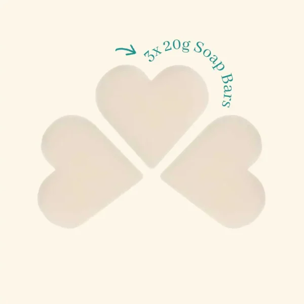 660-Christmas Wreath Heart Guest Soaps - Image 2
