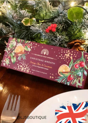 657-Christmas Wreath Triple Soap Gift Box