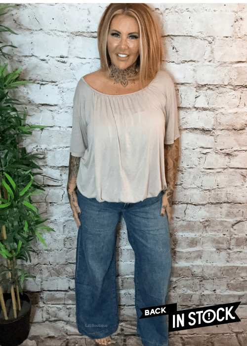 Anne wide leg jeans