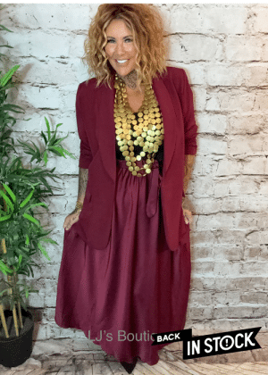 Willow Belted Maxi Skirt Best Fits 14-22