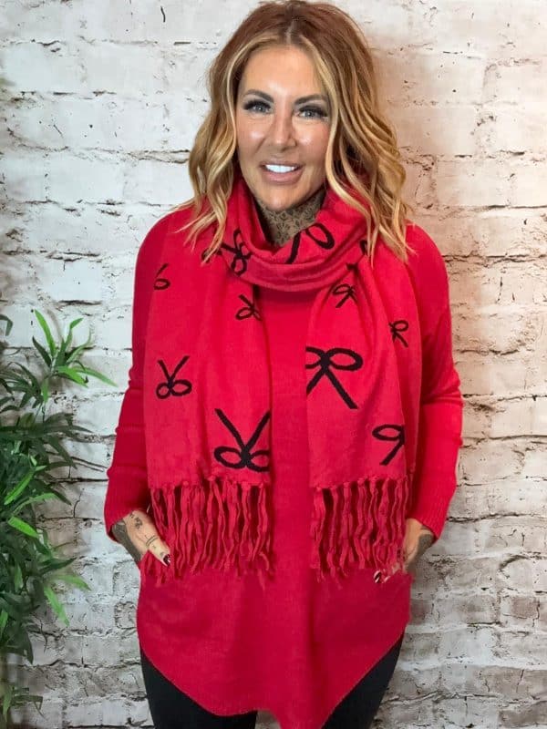 Michaela 2 PIECE SCARF AND TOP best fits 14-22 - Image 3