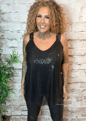 Sparkly Lolita vest top best fits 12-20