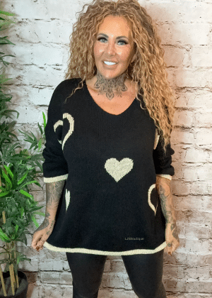 Britney chunky knit jumper 16-24