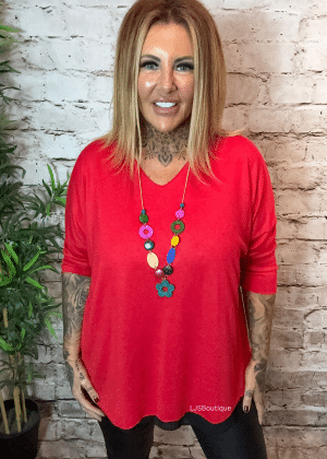 Dolly Necklace bat wing style top best fits 12-20