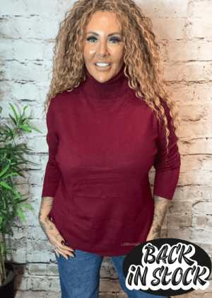 Penny polo neck jumper best fit 12-18