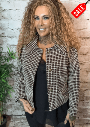 Montana Checked blazer best fits 12-18