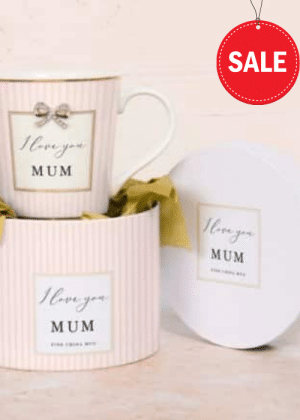 I Love You Mum Charm Mug