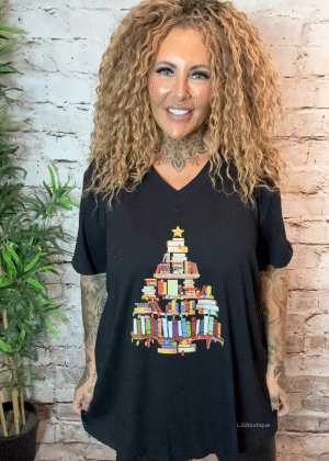 Christmas book tree best fits 16-24