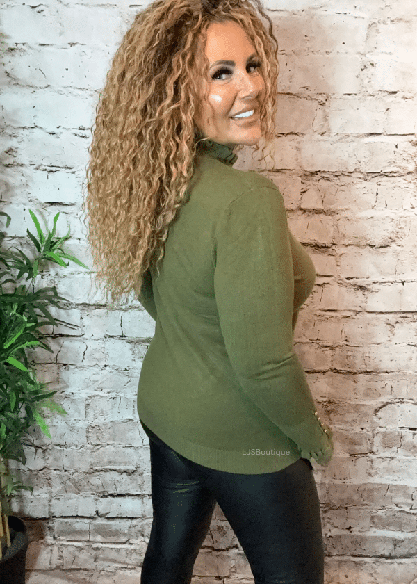 Ellie polo neck jumper best fits 8-18 - Image 7