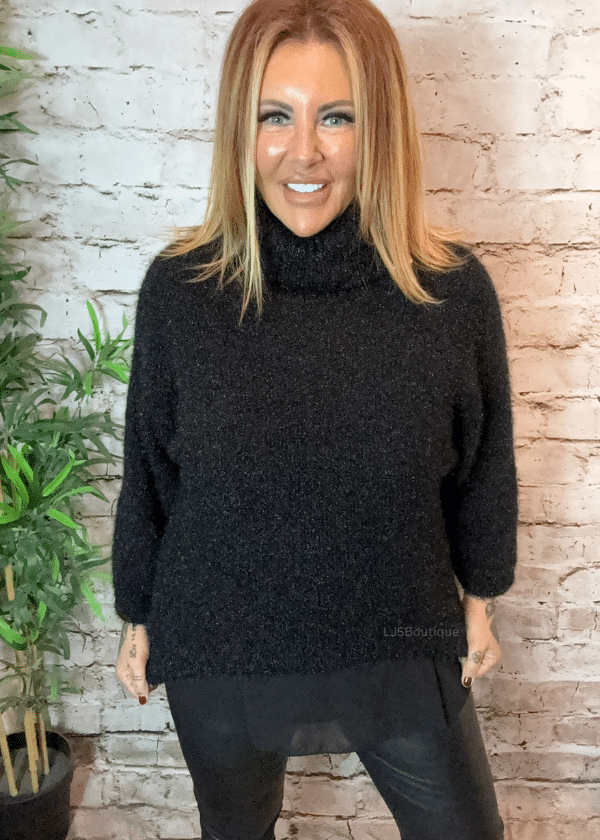 Ivy turtle neck jumper best fits 14-22 - Image 4